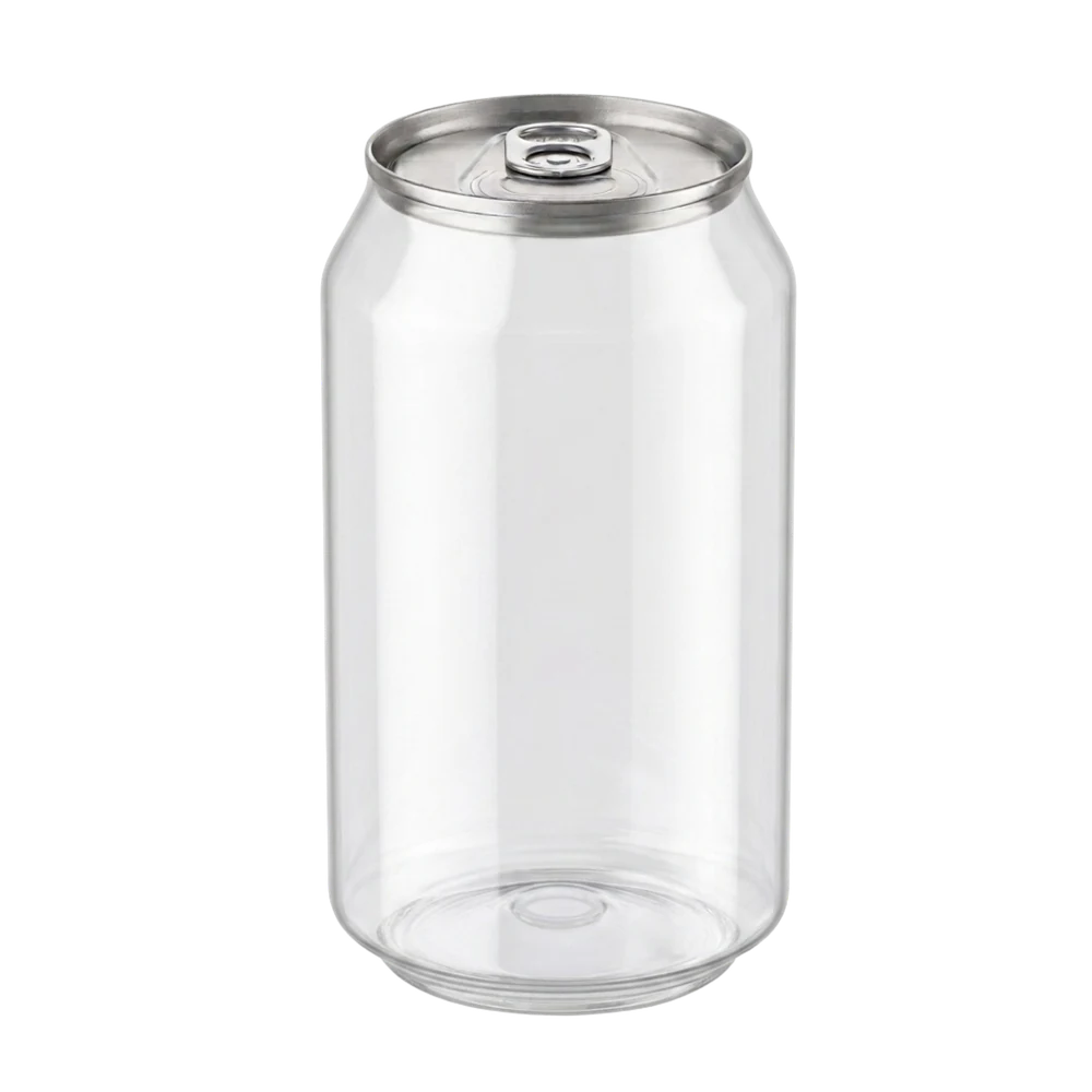 Clear PET can